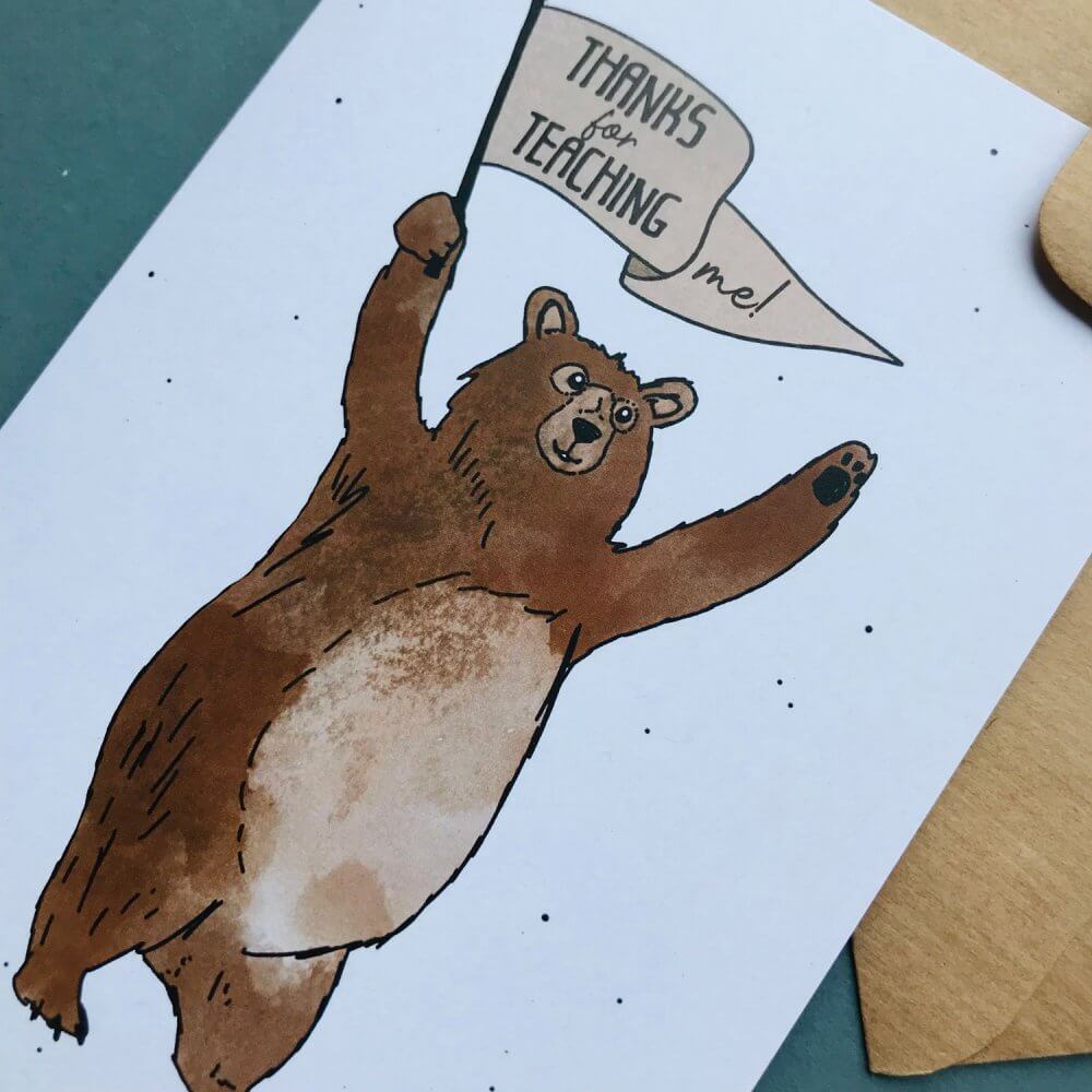 thanks-for-teaching-me-bear-card