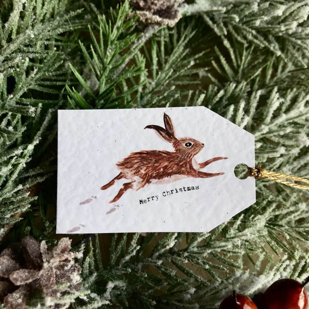 animals-for-the-forest-wandering-rabbit-gift-tag