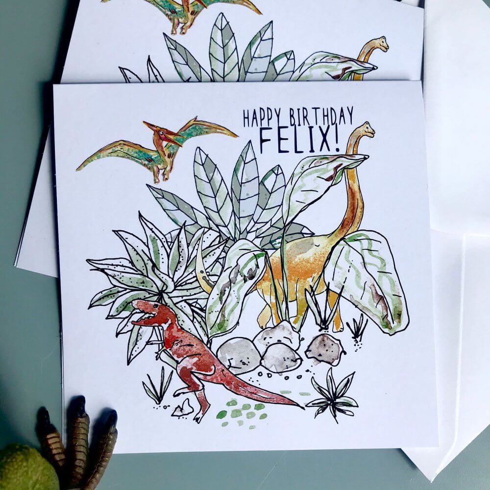 botanical-dinosaur-card