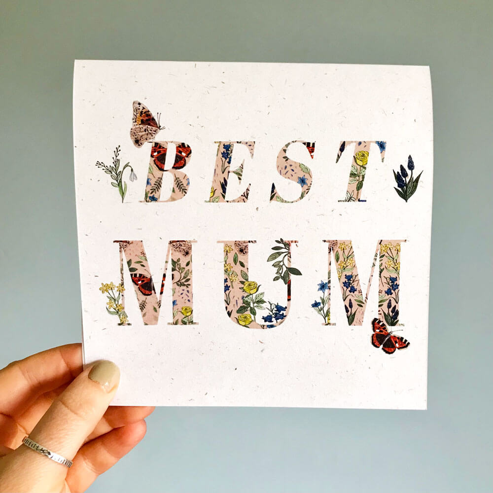 best-mum-card-butterfly-flroal