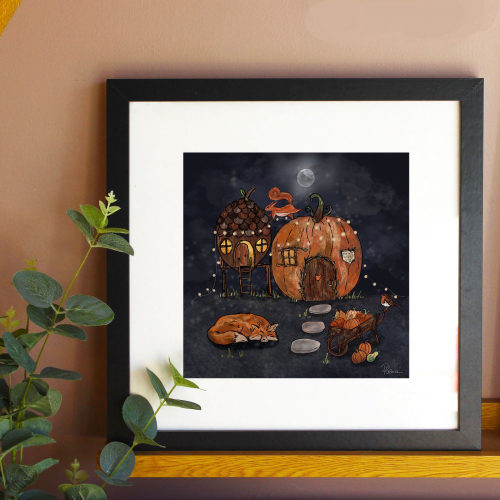 pumpkin-harvest-art-print-square-frame