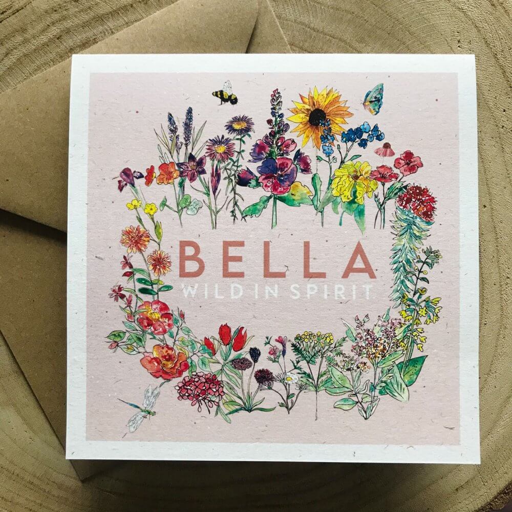 bella-wild-flower-personalised-card