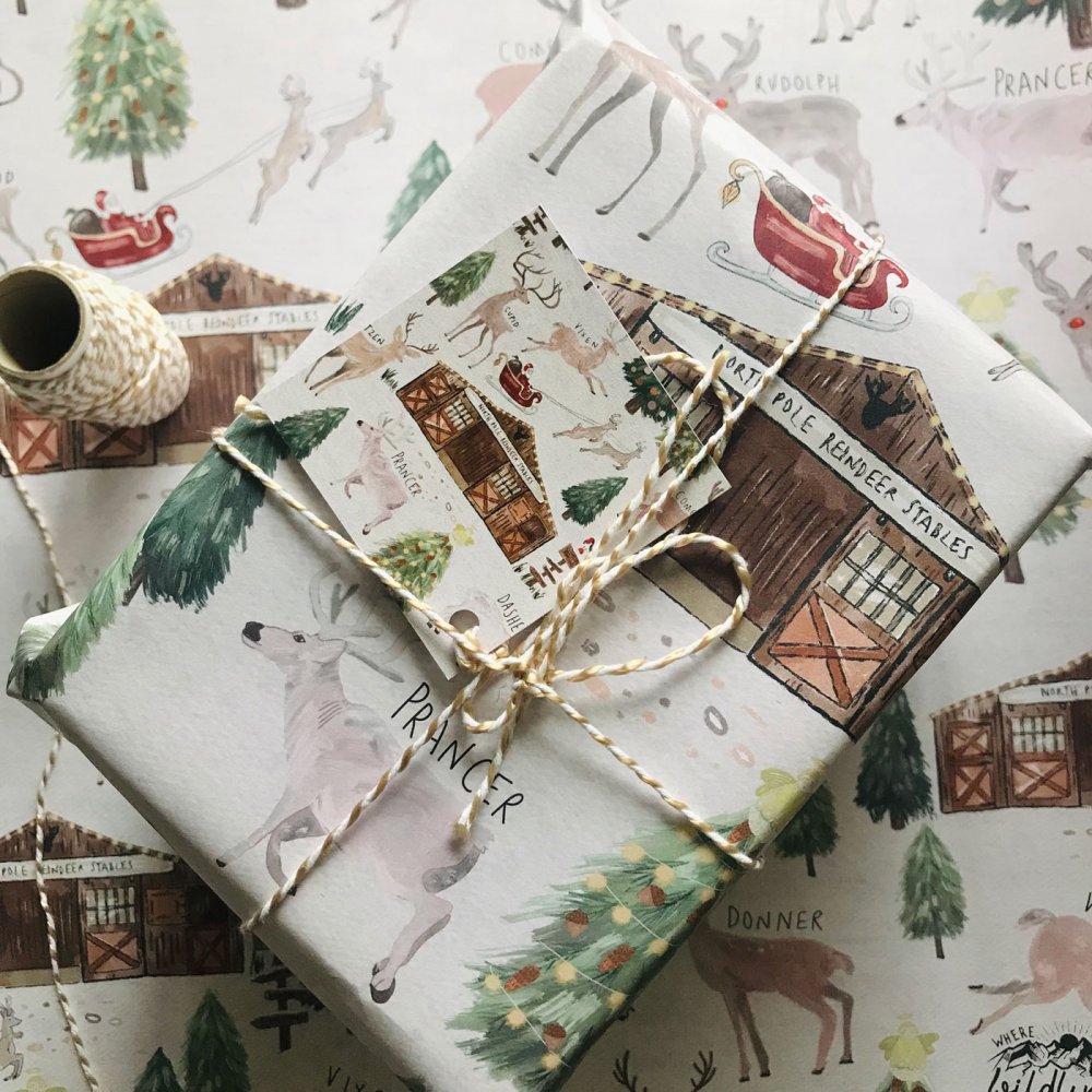 northpole-gift-wrap-paper