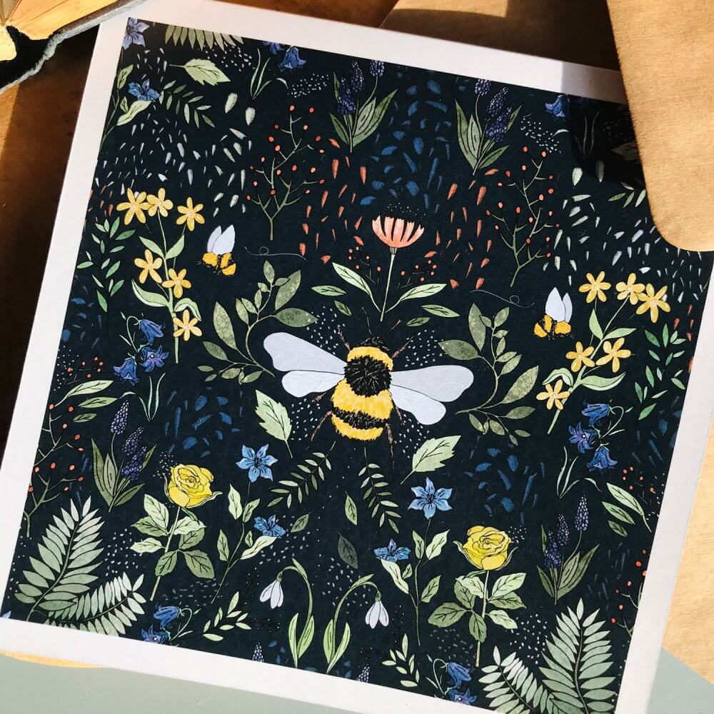 floral-bee-card1