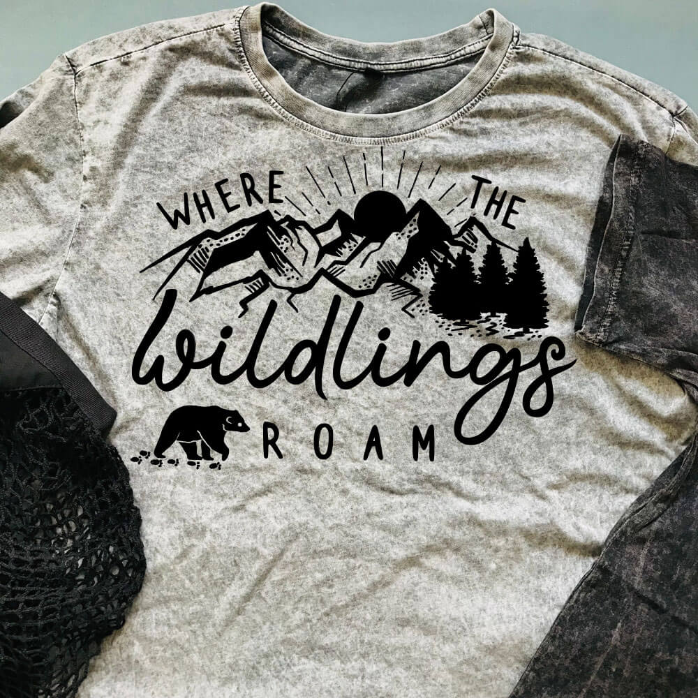 where-wildlings-roam-acid-light-grey-grunge-tshirt-template