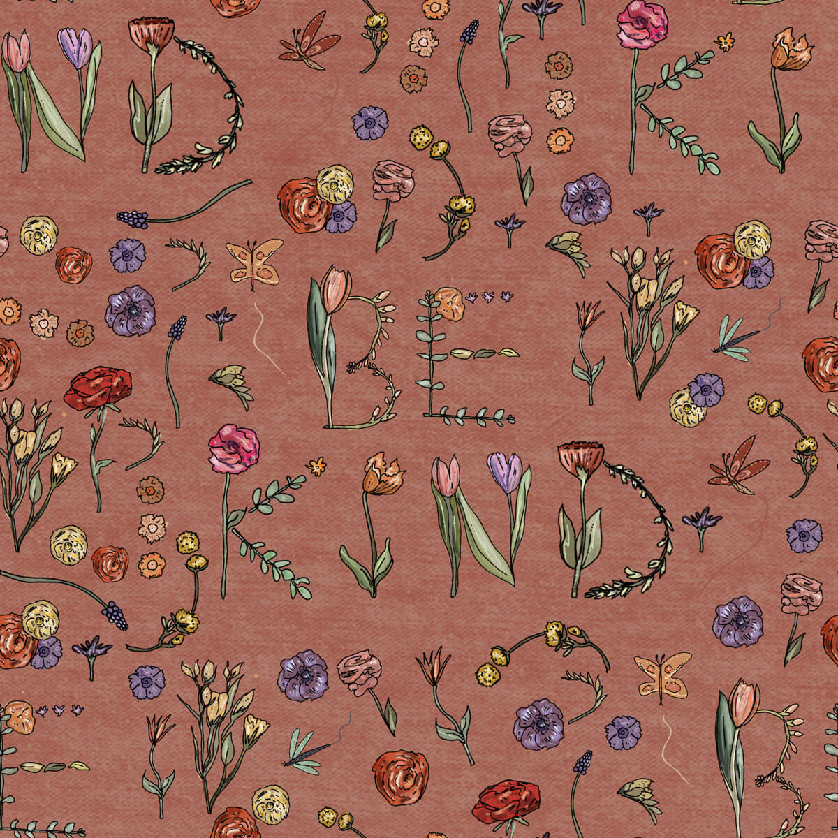 be-kind-pink-fabric