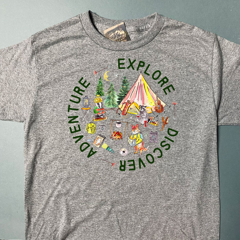 little-explorer-grey-t-shirt