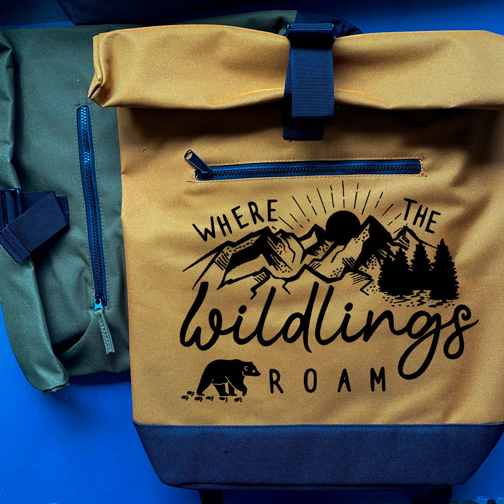 tan-caramel-backpack-wildlings-logo